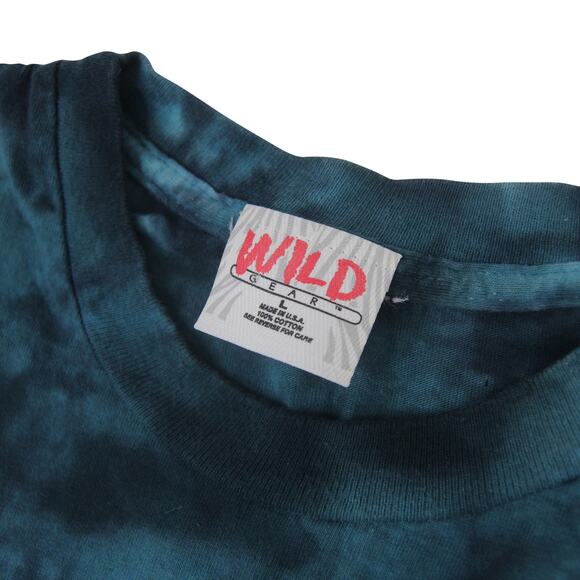 Vintage Astroid Collision Tie Dye Graphic T Shirt - Picture 5 of 7